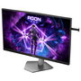 AOC G2 AG276FK Monitor Gaming 27 Pulgadas (68.6 cm) Full HD Fast IPS 520 Hz, DisplayHDR 400, 0.5 ms, HDMI 2.0, DisplayPort 1.4, USB, Altavoces, VESA, Negro y Gris - AG276FK