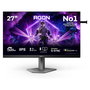 AOC G2 AG276FK Monitor Gaming 27 Pulgadas (68.6 cm) Full HD Fast IPS 520 Hz, DisplayHDR 400, 0.5 ms, HDMI 2.0, DisplayPort 1.4, USB, Altavoces, VESA, Negro y Gris - AG276FK