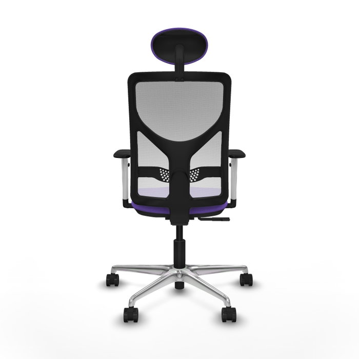 PIQUERAS Y CRESPO Silla de oficina Motilla con mecanismo Sincro, Lila y Blanco PIQUERAS Y CRESPO Silla de oficina Motilla con mecanismo Sincro, Lila y Blanco
