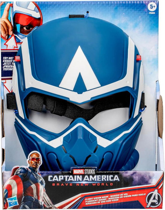 Hasbro Máscara de Visión para Vuelo Capitán América Brave New World Hasbro Máscara de Visión para Vuelo Capitán América Brave New World