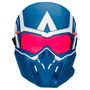 Hasbro F9303 Máscara de Visión para Vuelo de Capitán América Sam Wilson Avengers Juguete Disfraz Niños +5 Años
