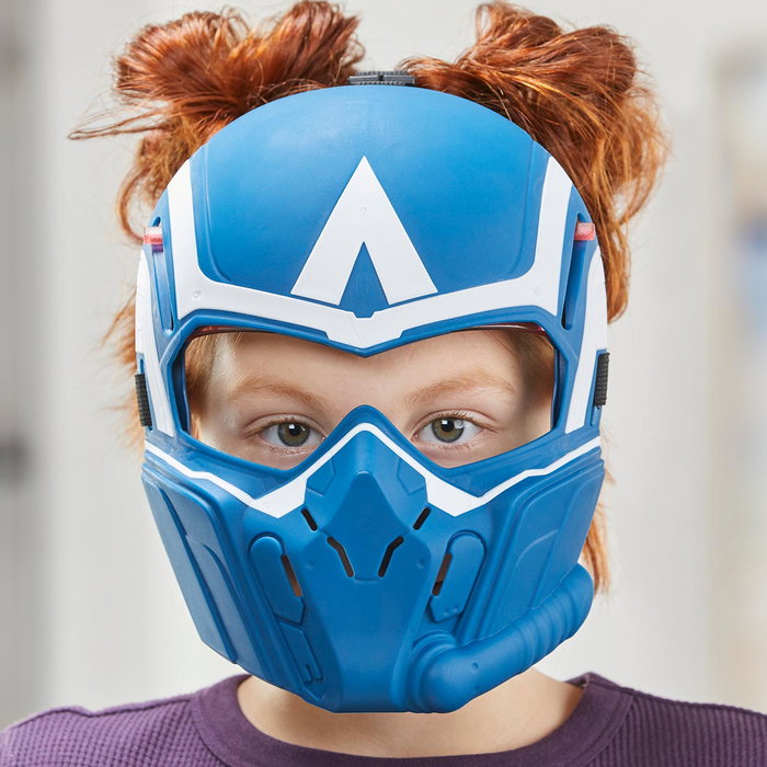 Hasbro F9303 Máscara de Visión para Vuelo de Capitán América Sam Wilson Avengers Juguete Disfraz Niños +5 Años