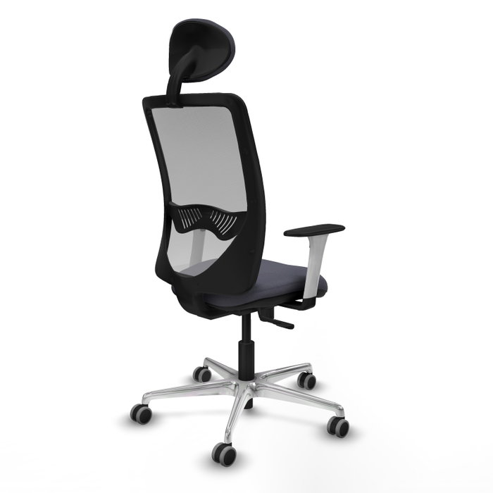 PIQUERAS Y CRESPO Silla de oficina Zulema con mecanismo Sincro, Gris PIQUERAS Y CRESPO Silla de oficina Zulema con mecanismo Sincro, Gris