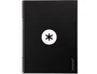 Antartik Cuaderno Espiral A4 Tapa Forrada 80 Hojas 90gr Cuadro 5mm Negro