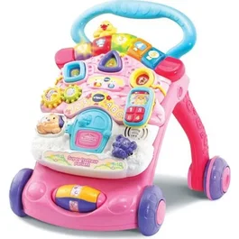 Vtech Súper Andador Parlante 2 en 1 Rosado - Idioma Francés