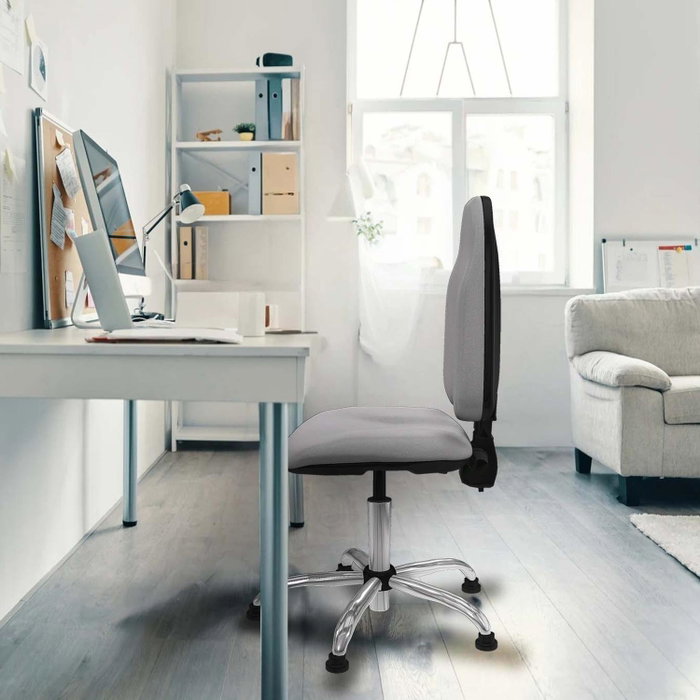 PIQUERAS Y CRESPO Silla de oficina Algarra Blanca sin brazos PIQUERAS Y CRESPO Silla de oficina Algarra Blanca sin brazos