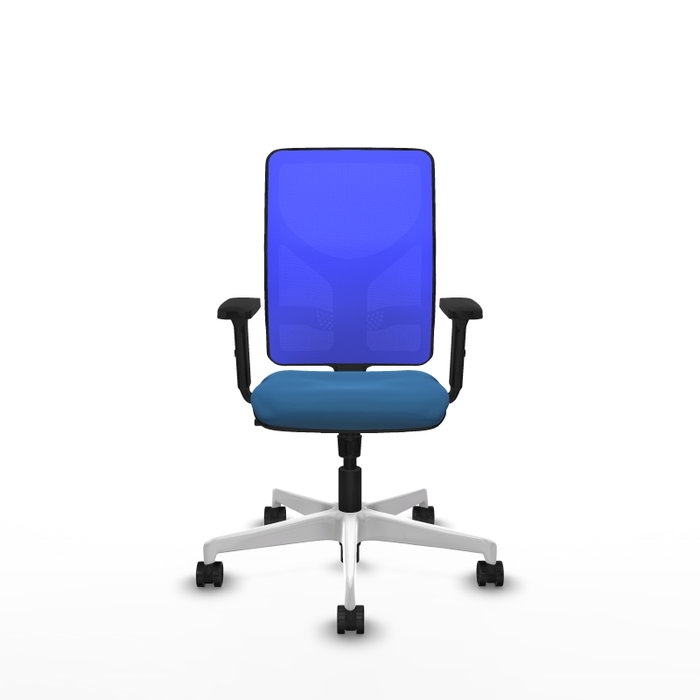 PIQUERAS Y CRESPO Silla de oficina Motilla Azul con mecanismo Sincro PIQUERAS Y CRESPO Silla de oficina Motilla Azul con mecanismo Sincro