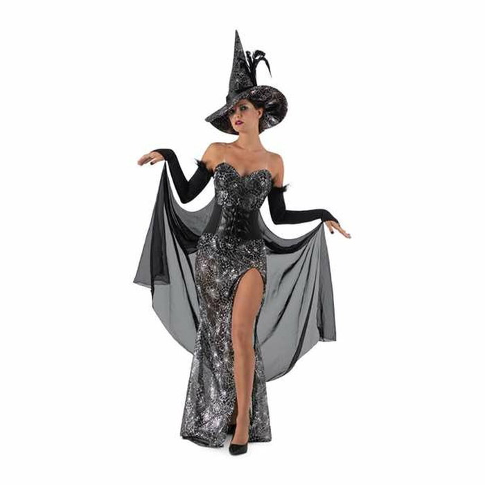 My Other Me Disfraz Bruja Cuervo con Sombrero y Capa Talla M My Other Me Disfraz Bruja Cuervo con Sombrero y Capa Talla M