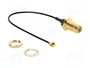 DeLOCK 67413 Cable coaxial SMA a I-PEX MHF1 de 0,1 m