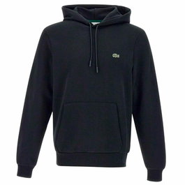 Sudadera con Capucha Hombre Lacoste Core Performance Negro