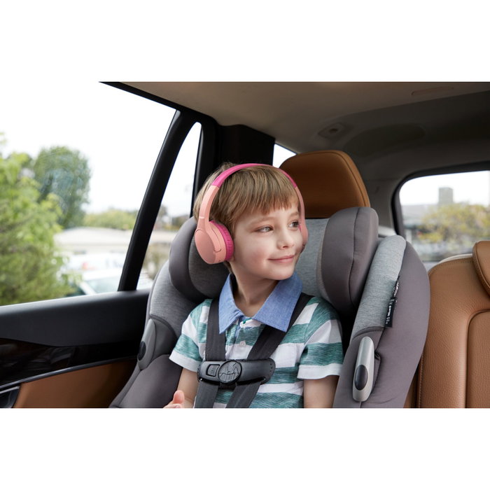 Belkin Soundform Mini Auriculares Inalámbricos Rosa para Niños USB-C