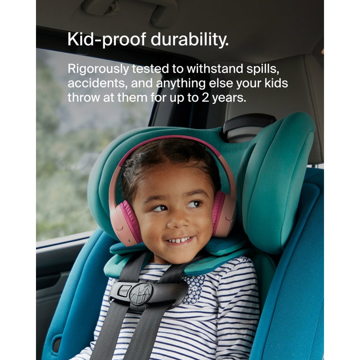Belkin Soundform Mini Auriculares Inalámbricos Rosa para Niños USB-C