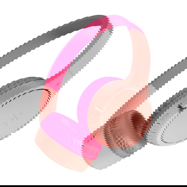 Belkin Auriculares Inalámbricos On-Ear para Niños, Rosa Belkin Auriculares Inalámbricos On-Ear para Niños, Rosa