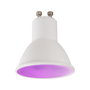 Muvit Io Gu10 Bombilla Inteligente 5.5W RGB + Blanco Regulable Controlada por App y Asistentes de Voz