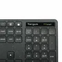 Targus EcoSmart AKB874UK Teclado USB Alámbrico Completo 100% QWERTY Inglés UK Negro, Teclas Multimedia y Windows, Antimicrobiano