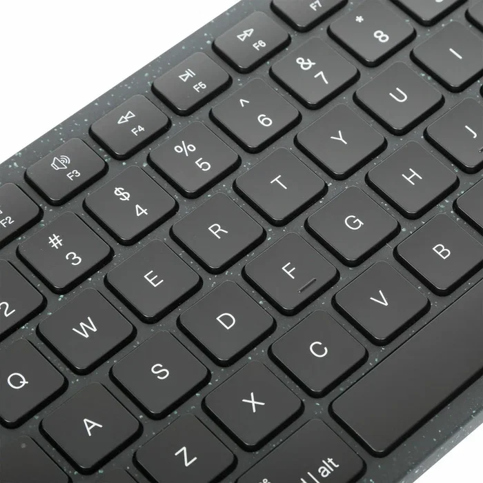 Targus EcoSmart AKB874UK Teclado USB Alámbrico Completo 100% QWERTY Inglés UK Negro, Teclas Multimedia y Windows, Antimicrobiano