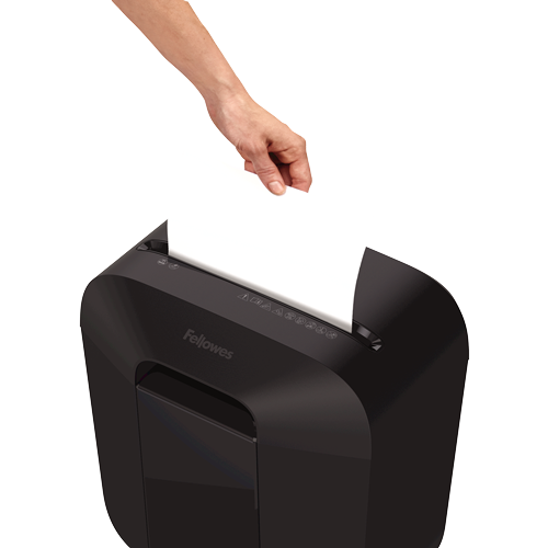 Fellowes 4170601 Trituradora LX25M, 6 Hojas, Corte en Partículas, 4x12 mm