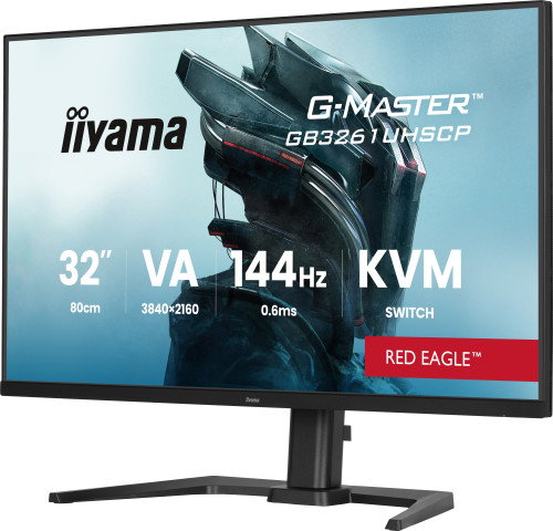 iiyama G-MASTER GB3261UHSCP-B1 Monitor Gaming 4K UHD 31,5 pulgadas 144Hz VA Negro