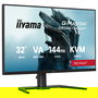 iiyama G-MASTER GB3261UHSCP-B1 Monitor Gaming 31.5" 4K UHD 144Hz 0.6ms VA HDR10 FreeSync Premium USB-C 95W Hub USB Altavoces Negro
