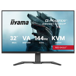 iiyama G-MASTER GB3261UHSCP-B1 Monitor Gaming 31.5" 4K UHD 144Hz 0.6ms VA HDR10 FreeSync Premium USB-C 95W Hub USB Altavoces Negro