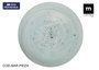 La Mediterranea Bajo Plato Ador Monaco Brillo 32.5cm, 6 unidades