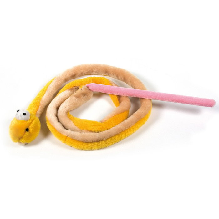 Nayeco Serpiente de Peluche con Vara 137 cm (Pack de 4 unidades)