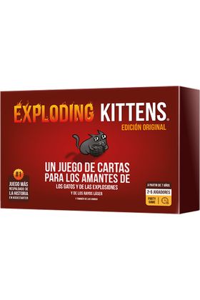 Asmodee Exploding Kittens Edición 2 Jugadores