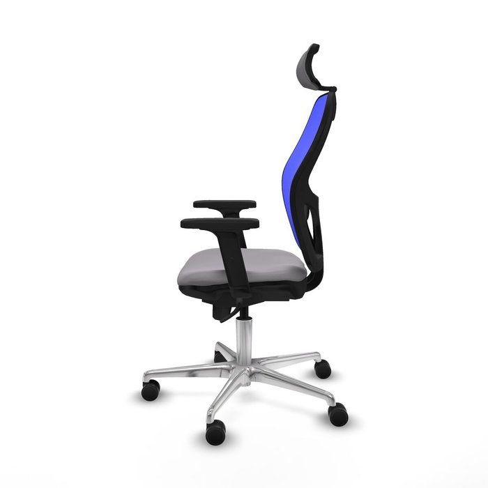 PIQUERAS Y CRESPO Silla de oficina Jorquera Gris y Azul PIQUERAS Y CRESPO Silla de oficina Jorquera Gris y Azul