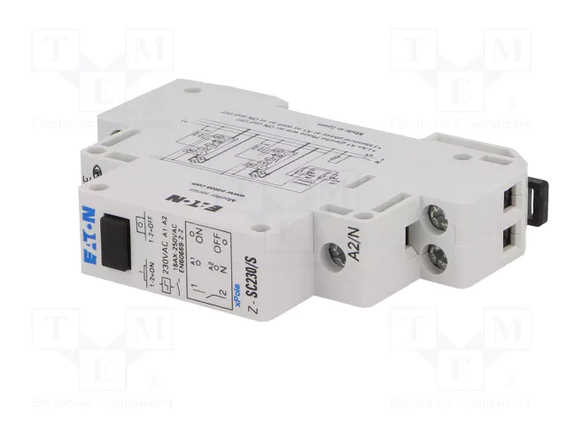 EATON ELECTRIC Z-SC230/S Relé de instalación biestable 230V AC EATON ELECTRIC Z-SC230/S Relé de instalación biestable 230V AC