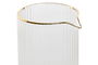 DKD Home Decor Jarra Transparente Dorado 9.4 x 23 x 9.4 cm 1L