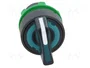 SCHNEIDER ELECTRIC Interruptor rotativo Harmony XB5 de 22mm verde con LED