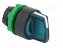 SCHNEIDER ELECTRIC Interruptor rotativo Harmony XB5 de 22mm verde con LED
