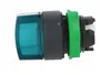 SCHNEIDER ELECTRIC Interruptor rotativo Harmony XB5 de 22mm verde con LED