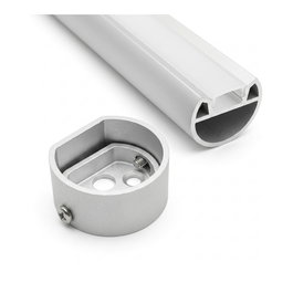 Synergy21 Synergy 21 LED U-Profil ALU077 Endkappe Set