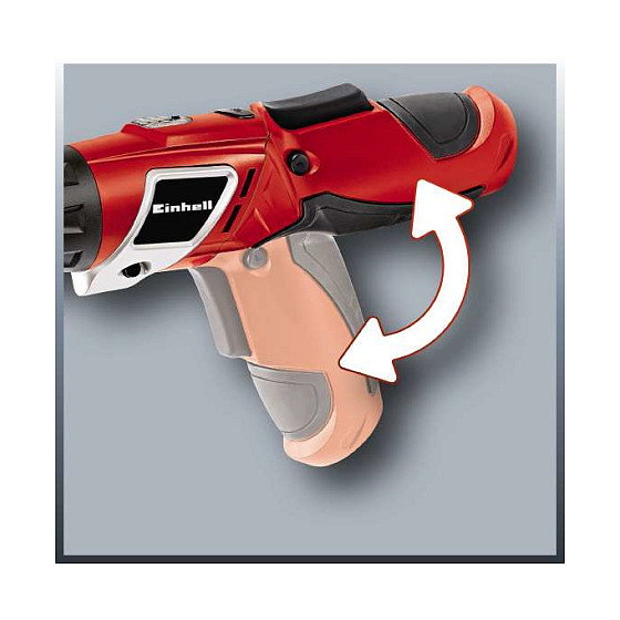 Einhell TC-SD 3,6 Li Atornillador sin cable, 3,6V (Negro/Rojo, Li-Ion 1,5Ah)