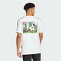 Camiseta de Manga Corta Hombre Adidas Gallery Graphic Blanco