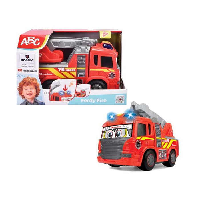 Smoby Camión Bomberos ABC con Luz y Sonidos Smoby Camión Bomberos ABC con Luz y Sonidos