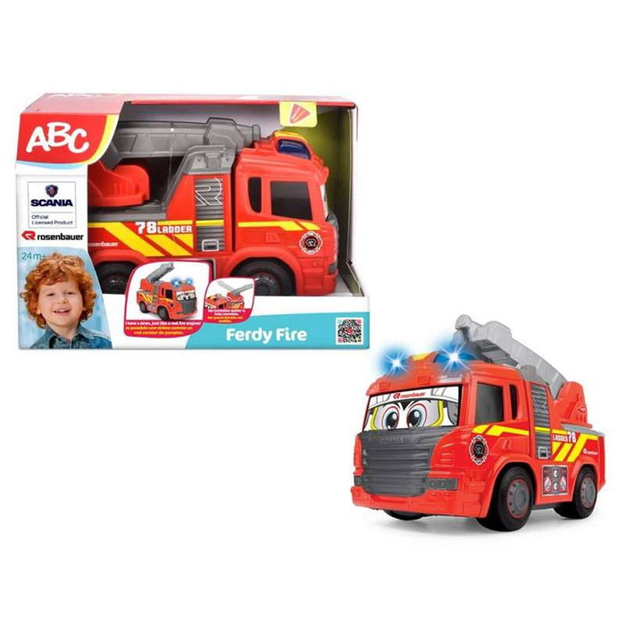 Smoby Camión Bomberos ABC con Luz y Sonidos Smoby Camión Bomberos ABC con Luz y Sonidos