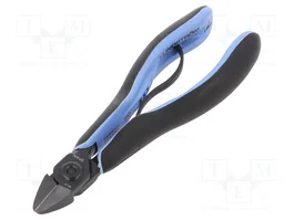 LINDSTRÖM Alicates de corte lateral de precisión ESD cabeza ovalada 147mm
