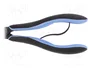 LINDSTRÖM Alicates de corte lateral de precisión ESD cabeza ovalada 147mm