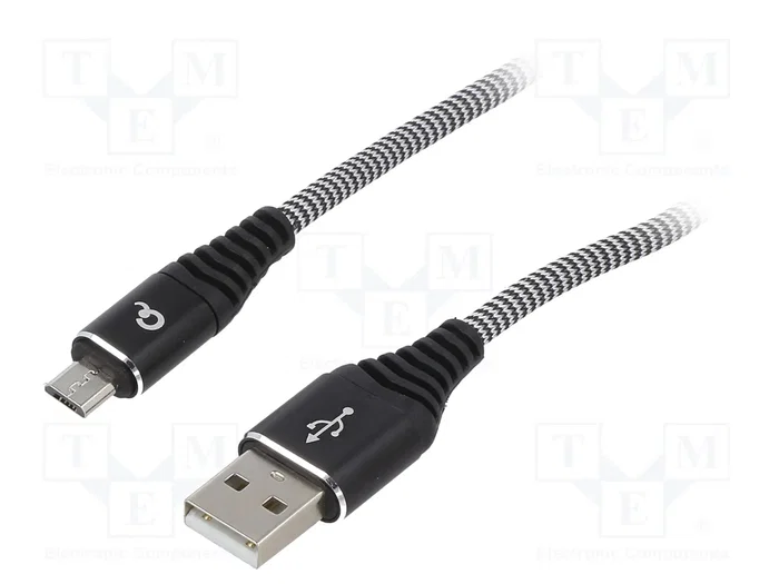 GEMBIRD Cablexpert USB 2.0 con conector USB A y USB B micro de 1m GEMBIRD Cablexpert USB 2.0 con conector USB A y USB B micro de 1m