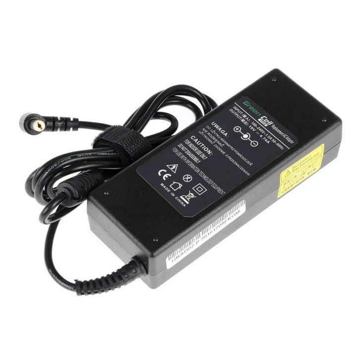 Green Cell AD02P Adaptador de Corriente para Acer 90W 19V 4,74A 5.5mm-1.7mm Green Cell AD02P Adaptador de Corriente para Acer 90W 19V 4,74A 5.5mm-1.7mm