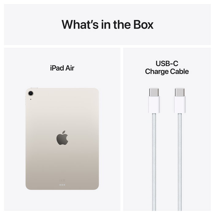 Apple iPad Air 11 M3 Wi-Fi 128GB Blanco Estrella