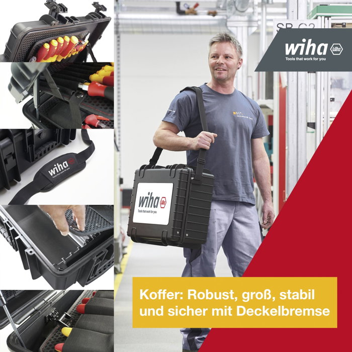 Wiha Competence XL 9300-702 Set de Herramientas para Electricistas Wiha Competence XL 9300-702 Set de Herramientas para Electricistas