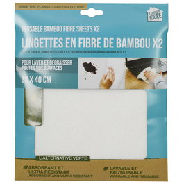 Je cherche une Idee Juego de 2 Toallitas de Fibra de Bambú