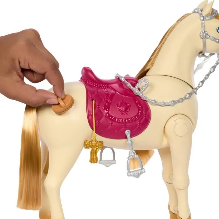 Barbie Caballo Interactivo con Sonidos y Accesorios, Barbie Mysteries, Referencia HXJ42