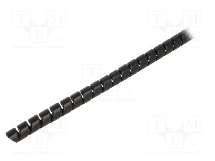 Hellermann SPF10-PP-BK Tubo espiral negro de 1 m (10-13mm) Hellermann SPF10-PP-BK Tubo espiral negro de 1 m (10-13mm)