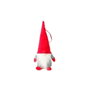 Home & Styling Gnomo gris con gorro rojo 8 x 22 cm
