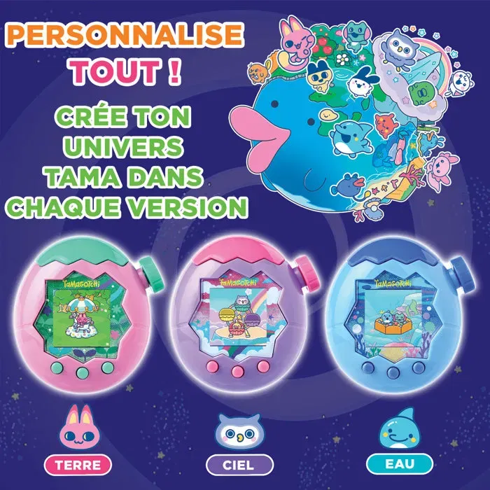 Bandai Tamagotchi Paraíso - Modelo: 43422 - Agua Bandai Tamagotchi Paraíso - Modelo: 43422 - Agua