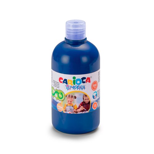 Tempera Carioca Liquida 500 Ml (Botella) Azul Tempera Carioca Liquida 500 Ml (Botella) Azul